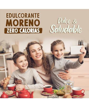 Dulci Light Cane Honey Granulate - 100 Calorie-Free Sweetener Bags for Drinks & Food | Natural Sugar Replacement - Buy Online on SooperMarket.com