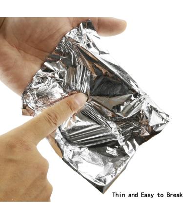 Silver Imitation Leaf Sheets for Gilding and Craft Projects - 100pcs, 5.5x5.5 Inches - Perfect for Art, Furniture, Resin Jewelry, Nail Art - Buy Online on SooperMarket.com