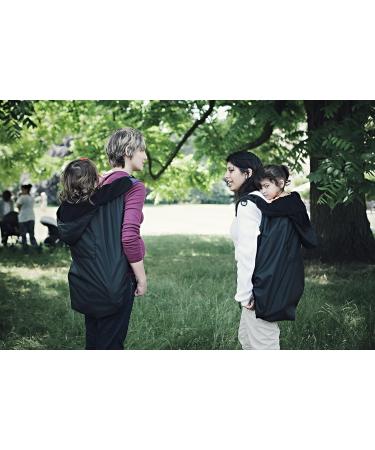 BundleBean Babywearing Fleece Lined Cover - Waterproof Sling and Carrier Cover | All-Weather Protection | Plain Black - Buy Online on SooperMarket.com