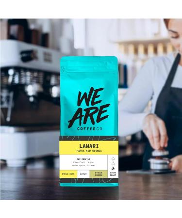Coffee Beans 227g Bag Whole Bean Coffee Papua New Guinea Coffee Beans Caramel & Fruits Notes 100% Arabica Light Roast Speciality Freshly Roasted Single Origin (We Are Coffee Co) Whole Bean 227 g (Pack of 1) - Buy Online on SooperMarket.com