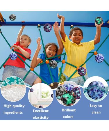 Lynbly Astro Jump Ball - 4 Pack Space Bounce Balls for Kids | High Jump Rubber Balls | Perfect Mini Bouncing Toys for Parties & Outdoor Sports - Buy Online on SooperMarket.com