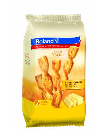 Roland Swiss Twist Swiss Cheese 100 g pack of 4 (4 x 100 g)
