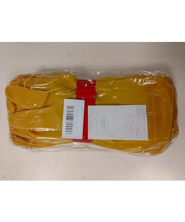 VGO 10 Pairs Reusable Kitchen Gloves - Long Arm Multi-Functional XL - Perfect for Household Cleaning & Dishwashing - Yellow (HH4601) - Buy Online on SooperMarket.com