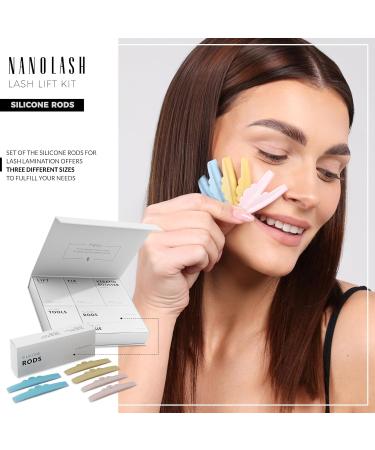 Nanolash Silicone Rods 3 pairs - lash lift rods silicone pads for eyelash lifting lash lift shields - Buy Online on SooperMarket.com