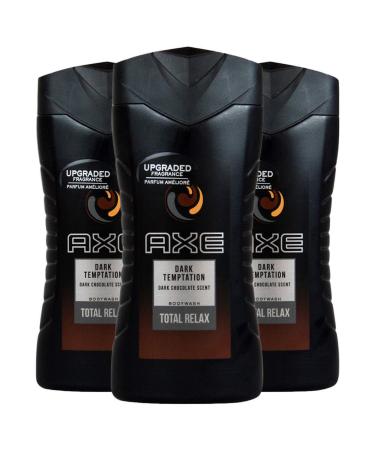 AXE Body Wash for Men Dark Temptation 3-Pack 13.5 oz