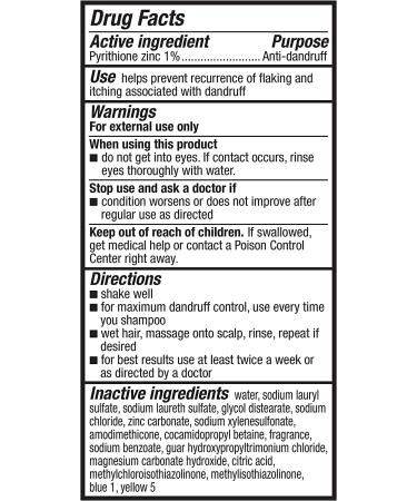Amazon Basics 2-in-1 Dandruff Shampoo & Conditioner, Green Apple Scent - 14.2 Fl Oz (Pack of 1) - Buy Online on SooperMarket.com