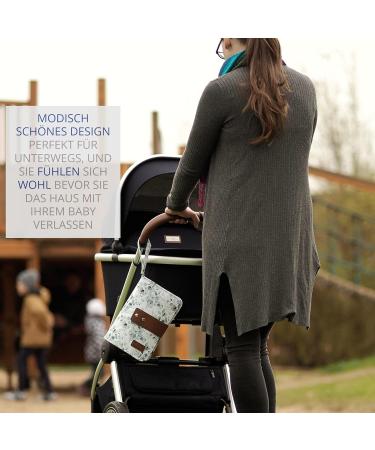 Eco-Friendly Eucalyptus Baby Diaper Bag with Changing Mat - Spacious Stylish & Ideal for On-the-Go Parents - Buy Online on SooperMarket.com