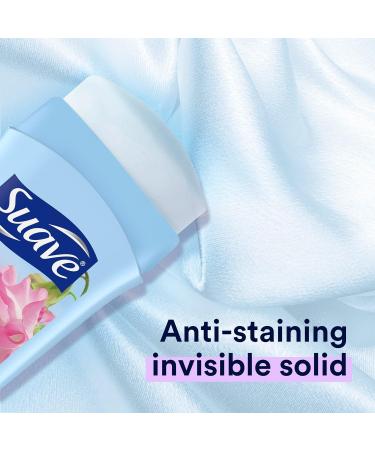 Suave Women's Deodorant - Sweet Pea & Violet 48H Protection Anti-Staining Pack of 2 - Cruelty-Free & Scented - Buy Online on SooperMarket.com
