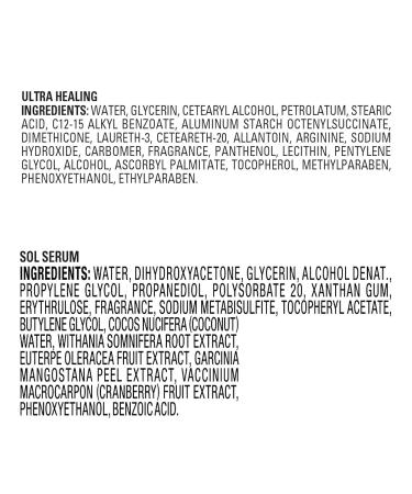 Buy Jergens Ultra Healing Body Moisturizer & SOL Tanning Serum - 21oz Lotion + 1oz Drops | Fast International Shipping - Buy Online on SooperMarket.com