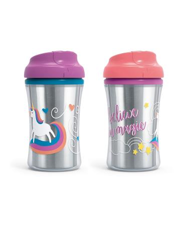 NUK Fun Grips Hard Spout Sippy Cup 9 oz. 2-Pack (Assorted Colors & Patterns) - Buy Online on SooperMarket.com