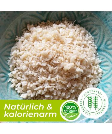 Buy Konjac Rice - Zero Carb Low-Calorie Shirataki Rice (210g) | Gluten-Free Vegan & Keto-Friendly - Fiber Kingdom - Buy Online on SooperMarket.com