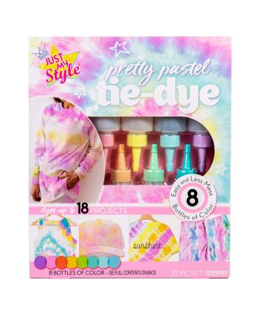 Just My Style Pretty Pastel Tie Dye by Horizon Group USA, Create 18 Projects with 8 Colors Pastel (Box)