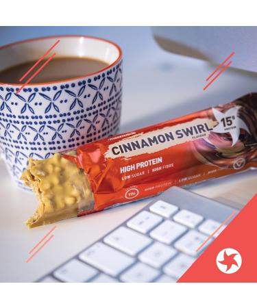 Maximuscle Protein Bars | High Fibre Low Sugar Healthy Snacks with 15g of Protein & Under 175 Calories per Serving | Raspberry Coconut 12 x 45g - Buy Online on SooperMarket.com