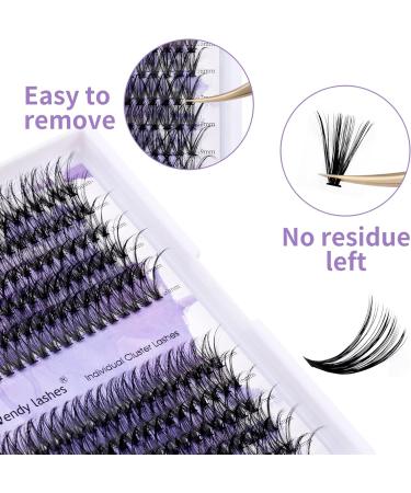 Individual Lashes 240PCS Cluster Lashes Extension D Curl 0.07mm 30D/40D Mixed 16-20mm Wide Stem RR-16-20mm - Buy Online on SooperMarket.com