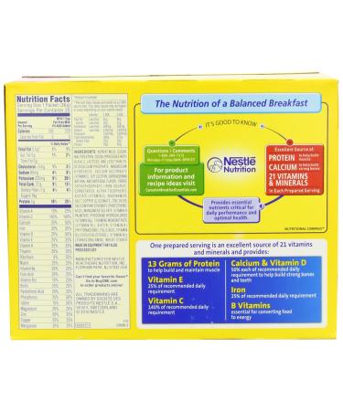 Carnation Breakfast Essentials Rich Milk Chocolate Nutritional Drink 1.26 oz (Pack of 30) - Buy Online on SooperMarket.com