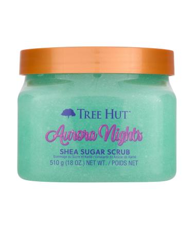 Tree Hut Aurora Nights Shea Sugar Scrub 18 oz Ultra Hydrating and Exfoliating Scrub for Nourishing Essential Body Care
