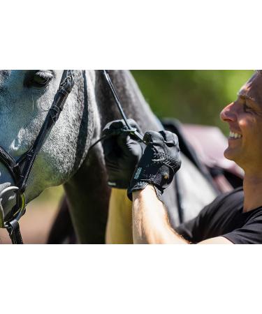 Roeckl Roeck-Grip Riding Glove - Navy (Size 7.5) | Unisex Equestrian Glove - Buy Online on SooperMarket.com