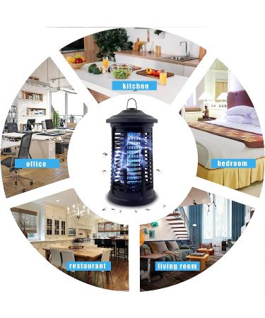 4200V Electric Bug Zapper Indoor/Outdoor - High Powered Mosquito Killer, Waterproof Fly Trap Lamp - for Home, Garden, Backyard, Camping - Buy Online on SooperMarket.com