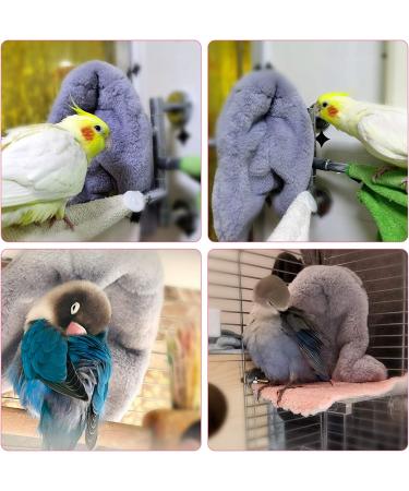 Rypet Cozy Corner Fleece Bird Blanket - Parrot Cage Snuggle Hut for Parakeet, Cockatiel, African Grey - Hanging Hammock Toy for Small Amazon Parrots - Buy Online on SooperMarket.com