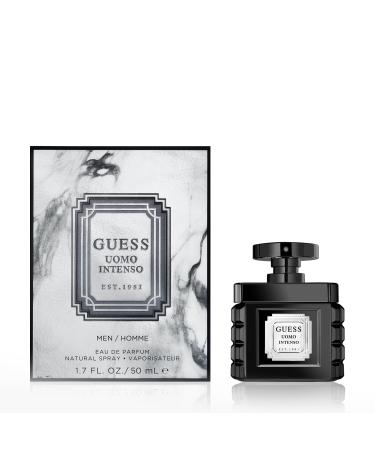 GUESS Uomo Intenso Eau de Parfum Cologne Spray for Men 1.7 Fl. Oz. 1.7 Fl Oz (Pack of 1)
