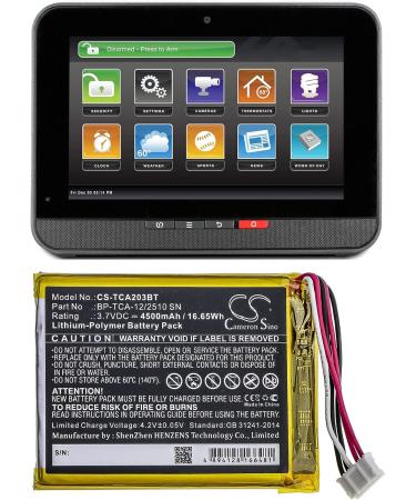 Replacement Battery for Technicolor TCA203 & TCA203COMG | 4500mAh 3.7V - BP-TCA-12/2510 - Buy Online on SooperMarket.com