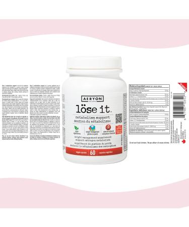 L se It by Aeryon Wellness - Hormone Balance Supplements Women - Energy Supplement to Support a Healthy Lifestyle - 60 Vegan Capsules - 30 Day Supply Lose-it - Buy Online on SooperMarket.com