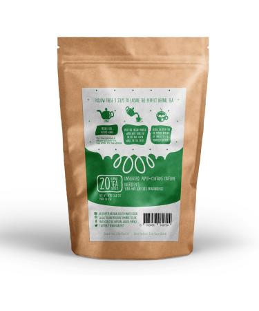 Yerba Mate Tea Bags By The Natural Health Market 20 Bags A Powerful Stimulant Containing Natural Vitamins & Mineral Caffeine Without The Jitters! - Buy Online on SooperMarket.com