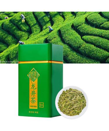 Dragon Well Green Tea Chinese Green Tea Canned Loose Leaf Picked Before Pure Brightness Longjing Tea Thick Loose Leaf Tea - Buy Online on SooperMarket.com