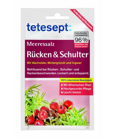 Tetesept sea salt back and shoulder 80g 1 pack (1 x 80 g)