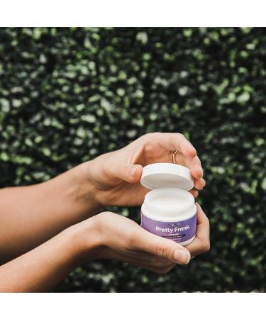 Pretty Frank Baking Soda-Free Natural Deodorant Jar - Lavender 2 Ounce (Pack of 1) | Aluminum-Free, Organic Ingredients for Women, Men & Teens - Buy Online on SooperMarket.com