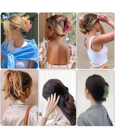 Buy Pack of 4 Non-Slip Plastic Hair Clips for Long Hair - Durable & Firmly Attached Women s Hair Accessories - Buy Online on SooperMarket.com