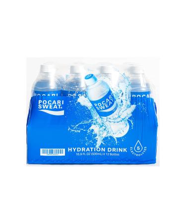 Pocari Sweat PET Bottles - Japan's Favorite Hydration Drink, Clear 500ml - 12 Pack 16.9oz - Electrolyte-Infused Water for Health & Hydration - Buy Online on SooperMarket.com