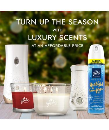 Glade Automatic Spray Refill - Starlight & Snowflakes Air Freshener for Home & Bathroom - 6.2 Oz - International Shipping Available - Buy Online on SooperMarket.com