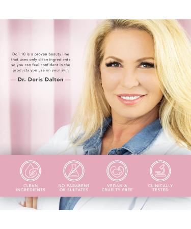Doll 10 OverARCHiever Microblading Brow Gel - Dark Brown | Precision Eyebrow Gel for Perfect Brows - Buy Online on SooperMarket.com