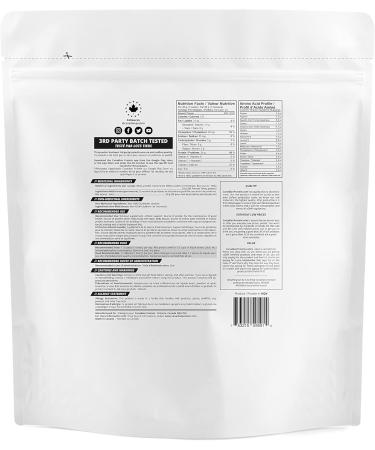 Canadian Protein Whey Concentrate 24g of Protein | 6 kg of Unflavoured & Unsweetened Low Carb Keto Friendly Workout Recovery Drink | Protein Powder Rich in BCAA Amino Acids - Buy Online on SooperMarket.com