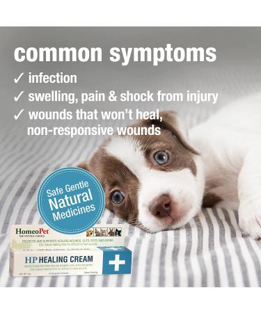 HomeoPet HP Healing Cream 14g - Natural Support for Pet Wound Healing - Buy Online on SooperMarket.com