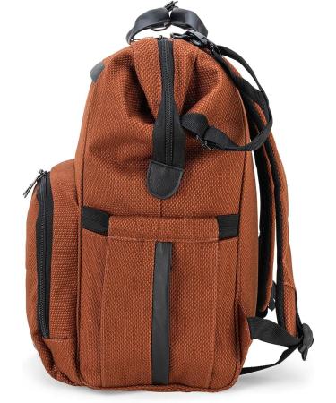 Osann Diaper Backpack - Large Capacity Storage with Mobile Phone Port | Caramel Color - Buy Online on SooperMarket.com