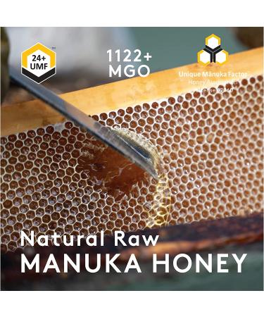 Buy New Zealand Honey Co. Raw Manuka Honey UMF 24+ | MGO 1122+ - 250g (8.8oz) - Buy Online on SooperMarket.com