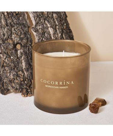 Cocorr na Moroccan Amber Candle - 110 Hour Burn Time 3 Wicks Natural Soy - Perfect Christmas Gift (1300g) - Buy Online on SooperMarket.com