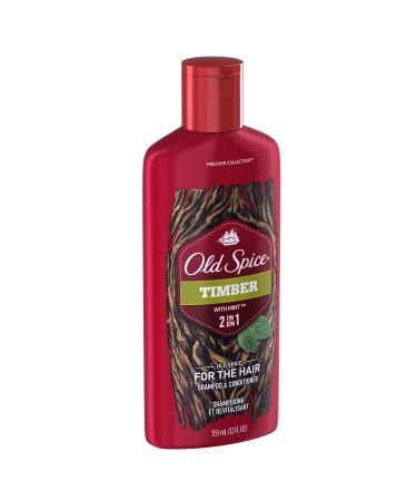 Old Spice Timber with Mint 2-in-1 Shampoo & Conditioner - 12 Fl Oz | Best International Shipping - Buy Online on SooperMarket.com