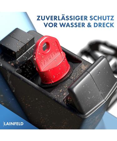 Lainfeld Contact Protection Cover for Bosch E-Bike | 2 Set Red | Waterproof Charging Cable PIN Cover | E-Bike Battery Accessories  - Buy Online on SooperMarket.com