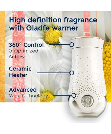 Glade PlugIns Refills Air Freshener 5-Pack - Joyful Citrus & Daisies Scented Essential Oils 3.35 Fl Oz - Buy Online on SooperMarket.com