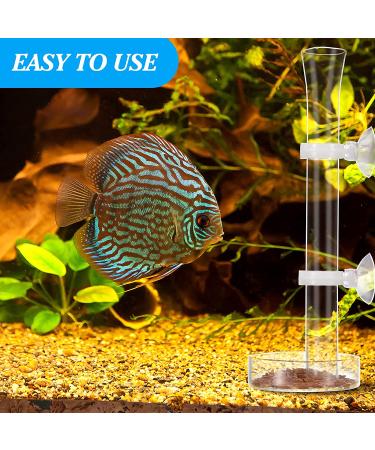 3-Piece Shrimp Feeding Set: Glass Shrimp Feeding Tube, Feeder Tube, and 2 Aquarium Feeding Dishes - Fish Tank Supplies - Buy Online on SooperMarket.com