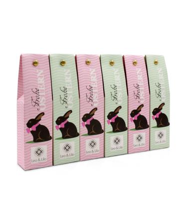 Leo & Lilo hand cream gift set Small Easter greeting - 6 individually packaged natural cosmetics certified hand creams - intensive care for dry hands - 6 x 20 ml