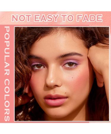 Natural Soft Shimmer Cream Blush Stick for Cheeks - Coral Red - Buy Online on SooperMarket.com