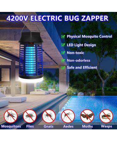 15W UV Mosquito Trap - Electric Insect Catcher with LED & Remote Control | Effective Indoor & Eaves Fly Trap - Buy Online on SooperMarket.com