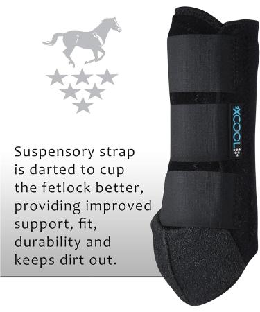 Professional's Choice 2XCOOL Sport Medical Boots - 4-Pack (L Black) | Enhanced Comfort & Support | International Shipping Available - Buy Online on SooperMarket.com