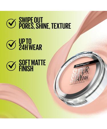 Maybelline SuperStay 24H Hybrid Powder Foundation 21 - Medium to Full Coverage, Long-lasting, Transfer & Water Resistant - Buy Online on SooperMarket.com