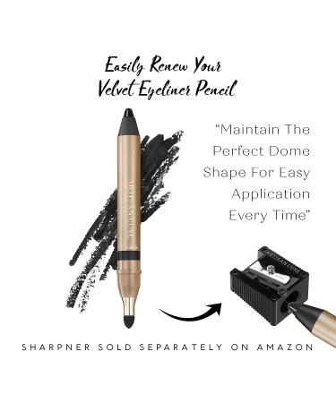 Artisan L'uxe Velvet Jumbo Eyeliner Pencil - Smokey Eyes in 3 Min - Water-proof & Smudge-proof - Long-lasting Formula - Midnight Black, (Shade) - Buy Online on SooperMarket.com