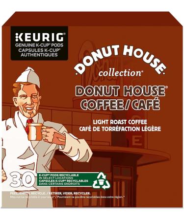 Donut House Collection Light Roast K-Cup Coffee Pods 30 Count For Keurig Coffee Makers & Timothy s Breakfast Blend Single Serve K-Cup Pods for Brewers 30 Count Coffee+ Breakfast Blend Unflavored 30 Count - Buy Online on SooperMarket.com
